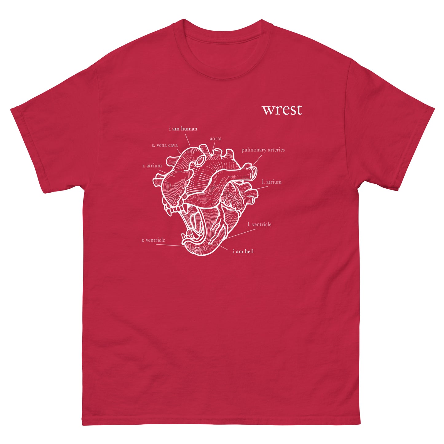 Human T-Shirt - I am Human, I am Hell